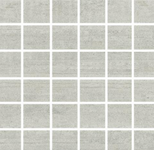 Campido Light grey mosaic 2x2 (12x12) 10MM