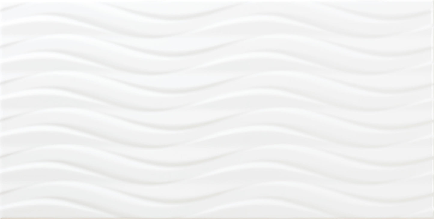 Everest White Bend Matte 12x24 10MM