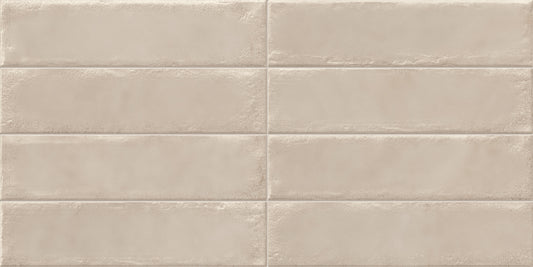 Medley Sand Glossy Brick 3”x12